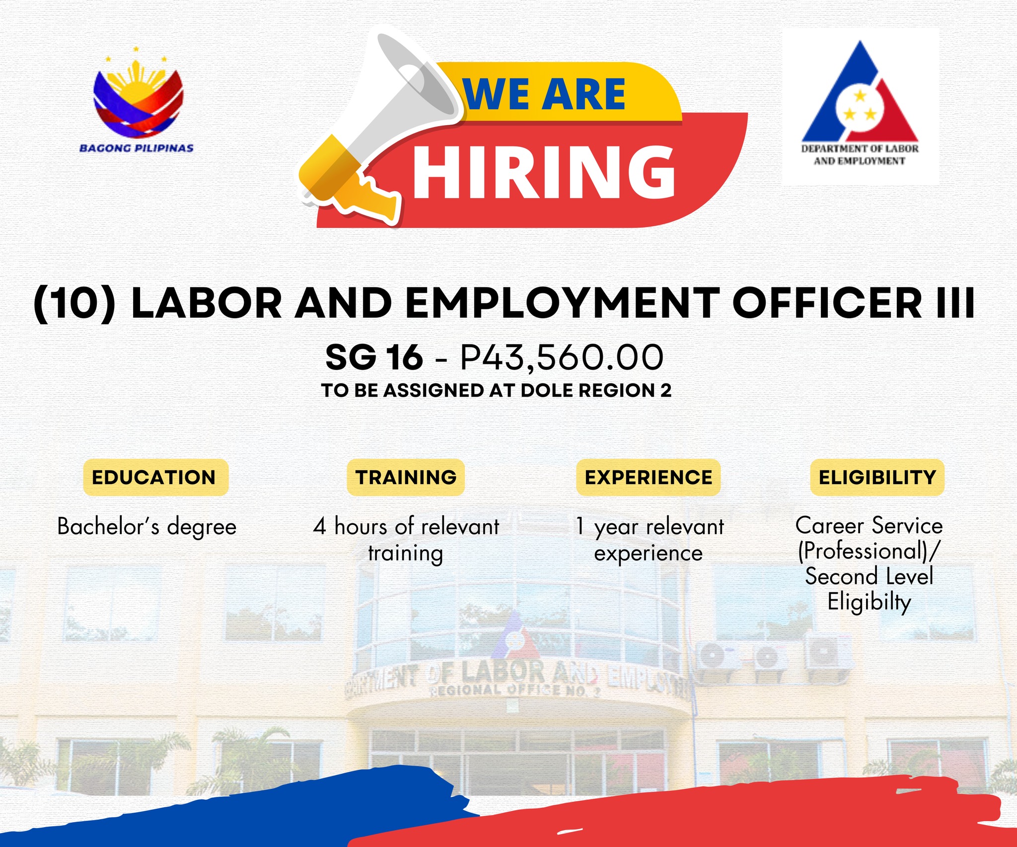 DOLE Region 2 Facility